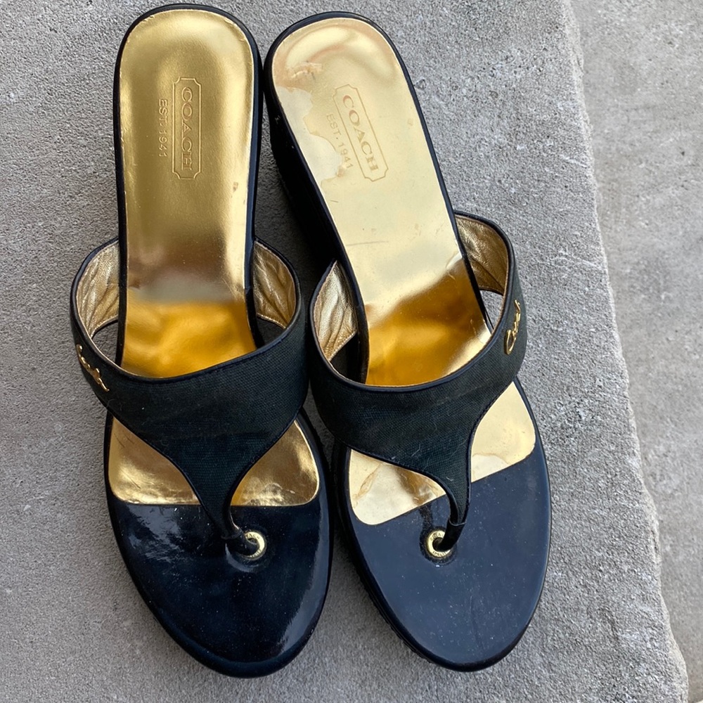 Coach sandals